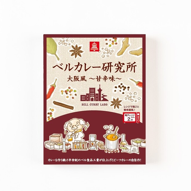 ベルカレー研究所　大阪風～甘辛味～ 200ｇ