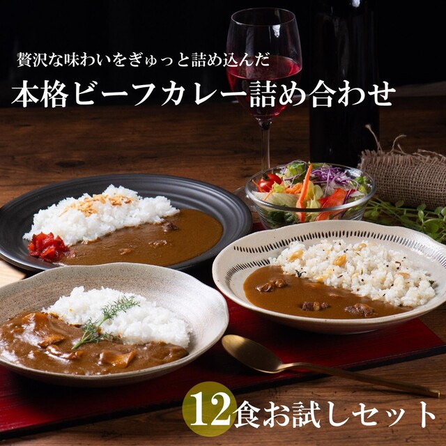 気分に合わせて選べるカレー お試し 12食セット